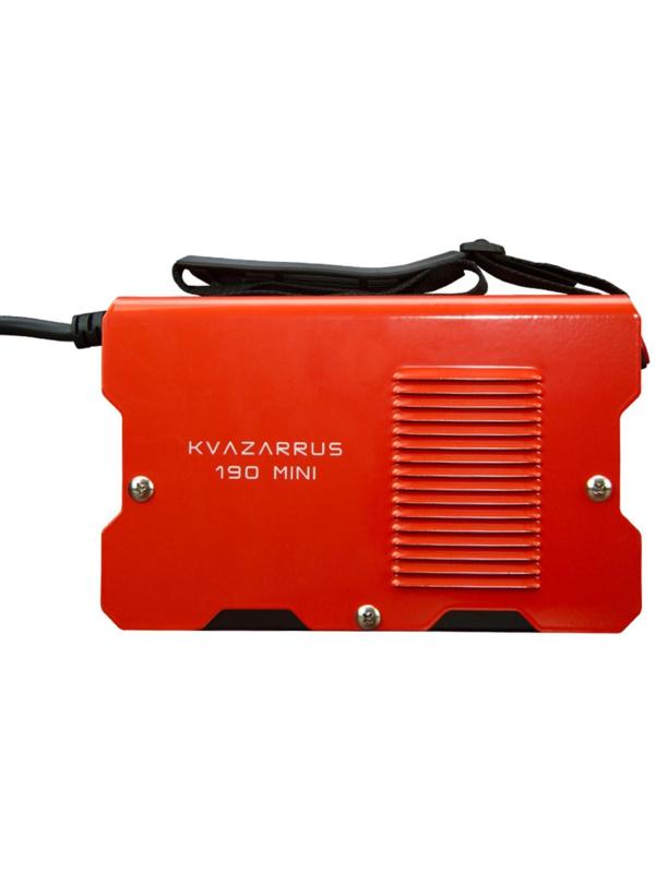 Сварочный аппарат KVAZARRUS 190 mini, 230 В, 6.6 кВт, 20-190 А, электроды d=1.6-4 мм