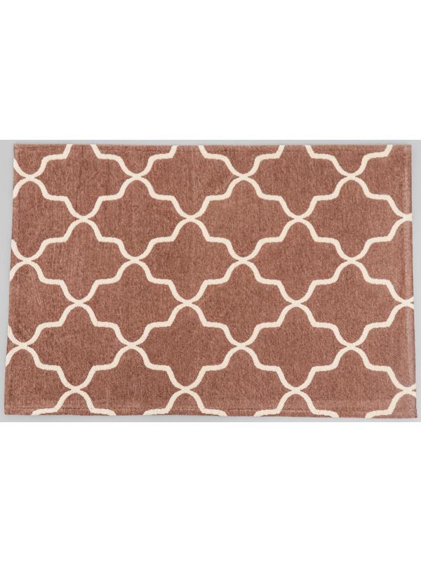 Коврик для ванной SAVANNA «Грация», 60×90 см, цвет коричневый