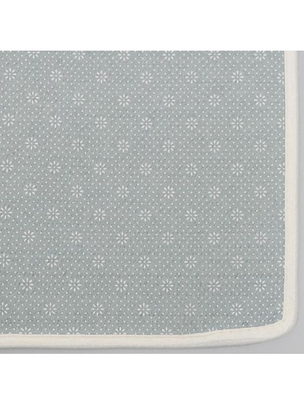 Набор ковриков для ванной и туалета SAVANNA «Розалия», 2 шт: 50×80 см, 40×50 см