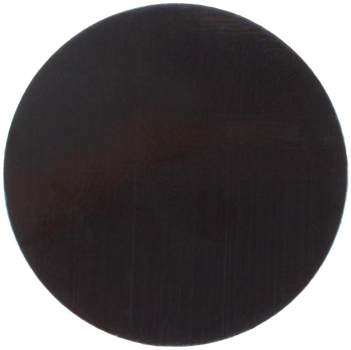 Пластина для магнитных держателей, TORSO, d 3 см, самоклеящаяся, черная