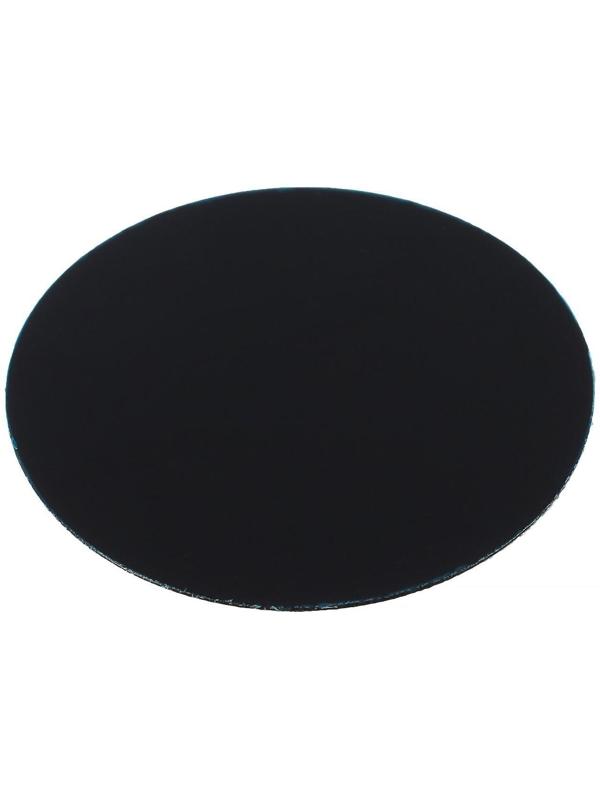 Пластина для магнитных держателей, TORSO, d 3 см, самоклеящаяся, черная