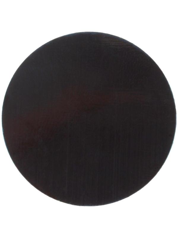 Пластина для магнитных держателей, TORSO, d 3 см, самоклеящаяся, черная