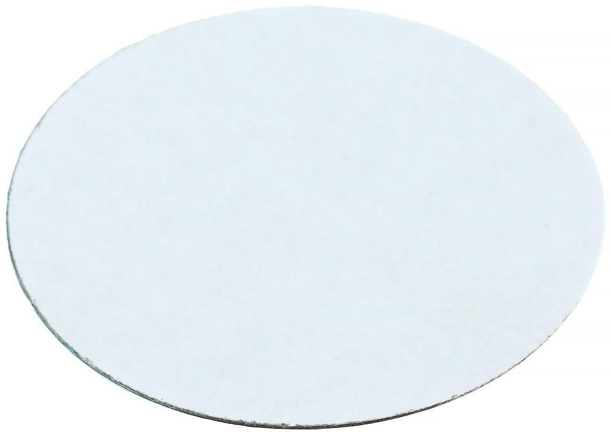 Пластина для магнитных держателей, TORSO, d 4 см, самоклеящаяся, черная