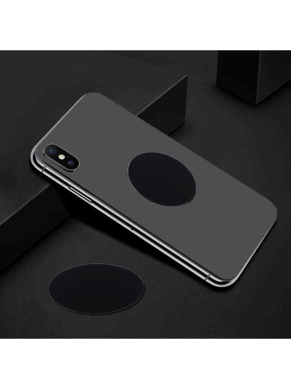 Пластина для магнитных держателей, TORSO, d 4 см, самоклеящаяся, черная