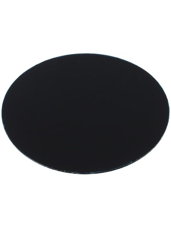 Пластина для магнитных держателей, TORSO, d 4 см, самоклеящаяся, черная