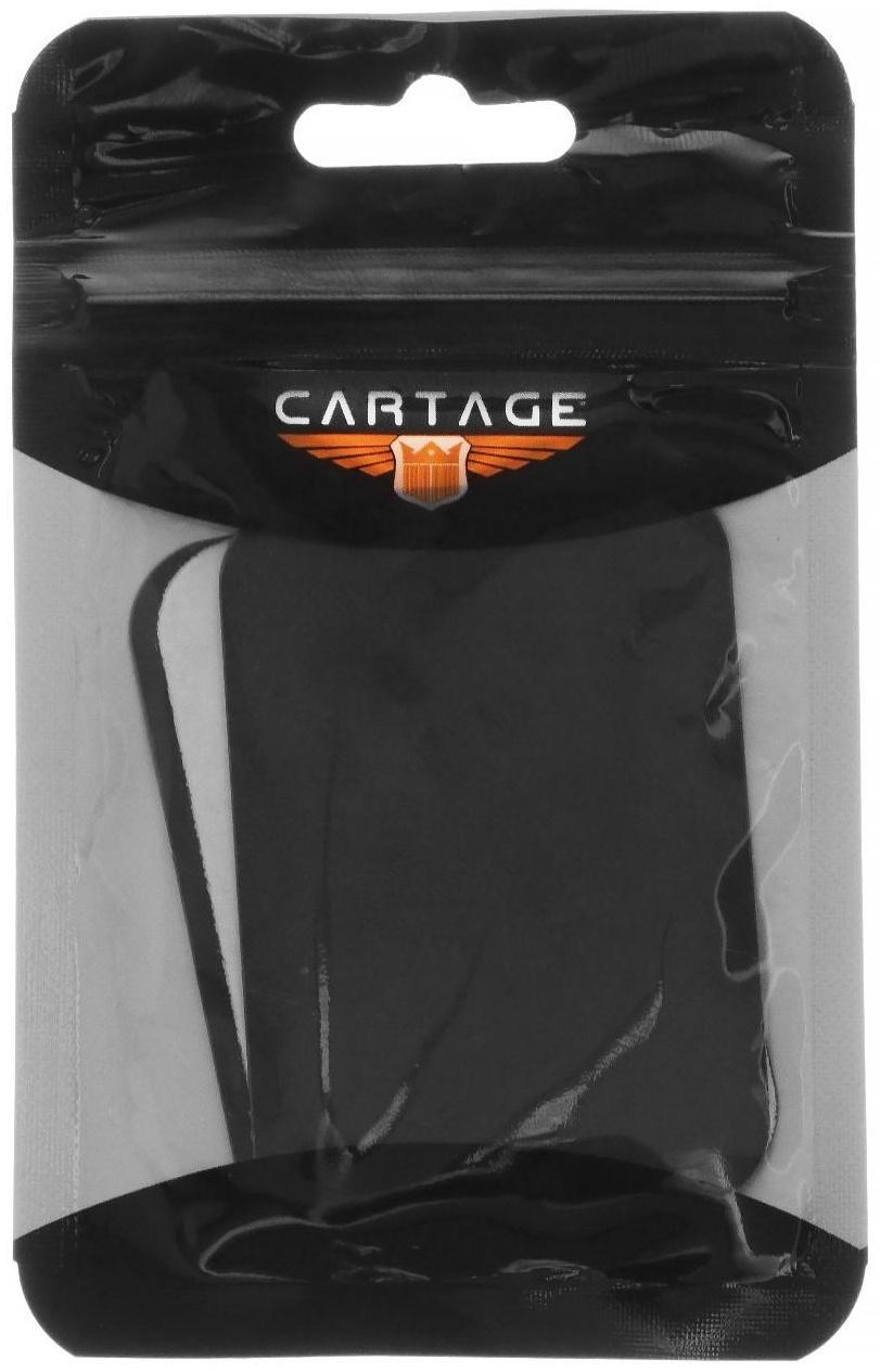 Пластина для магнитных держателей TORSO, 4.5×6.5 см, самоклеящаяся, черная