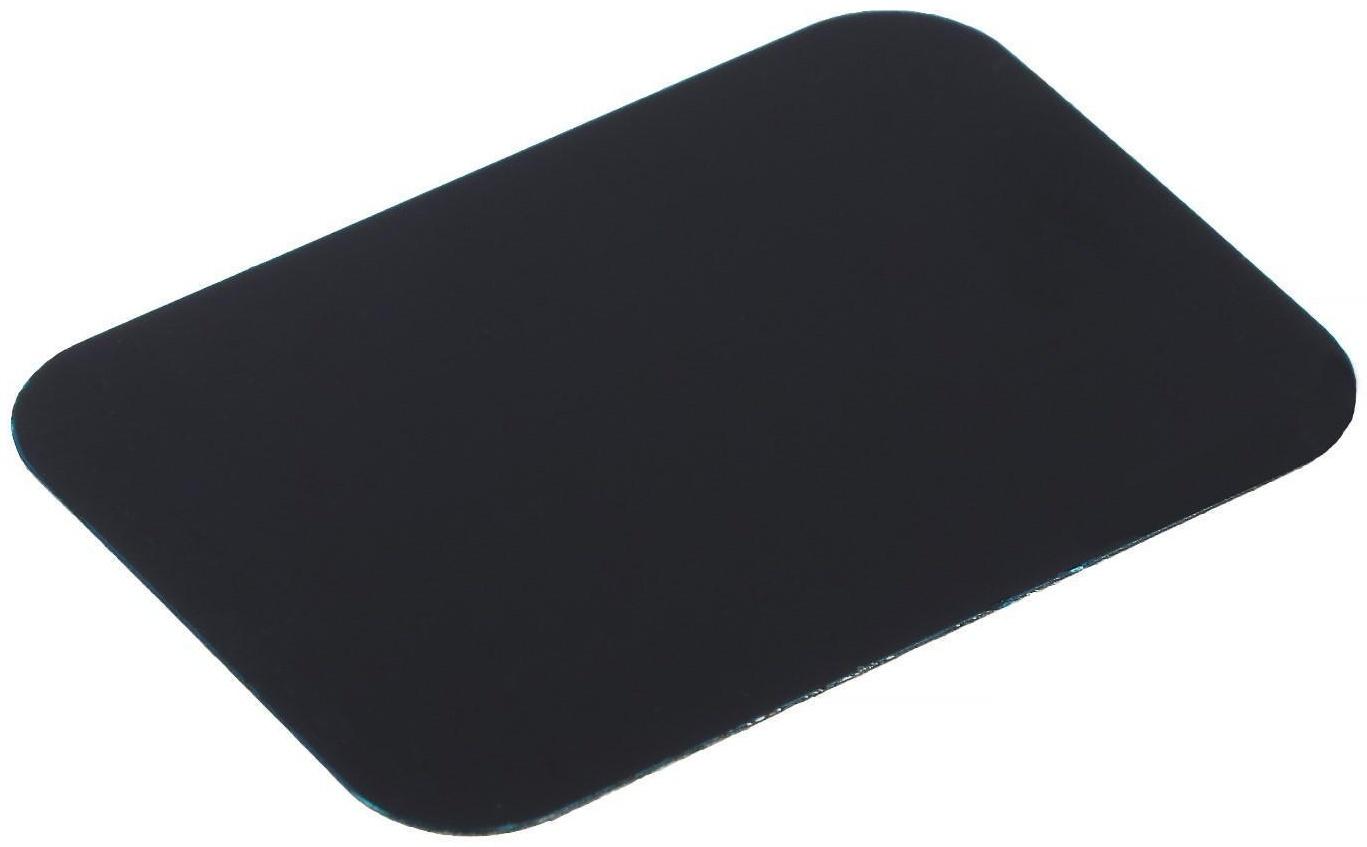 Пластина для магнитных держателей TORSO, 4.5×6.5 см, самоклеящаяся, черная