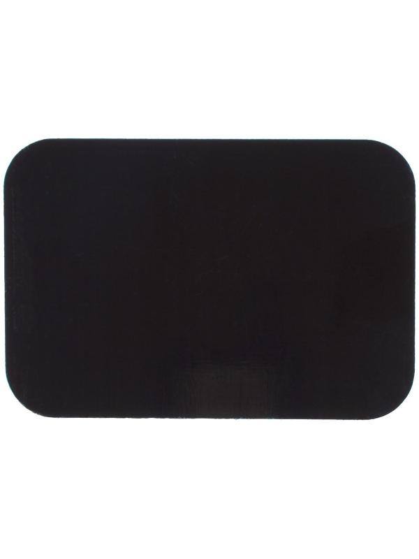 Пластина для магнитных держателей TORSO, 4.5×6.5 см, самоклеящаяся, черная