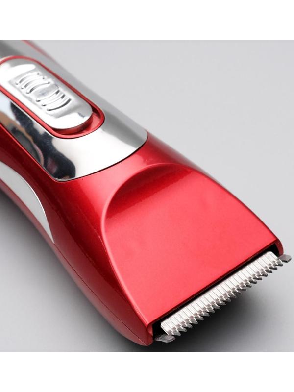 Машинка для стрижки Pet Clipper электрическая, 3 Вт, красная