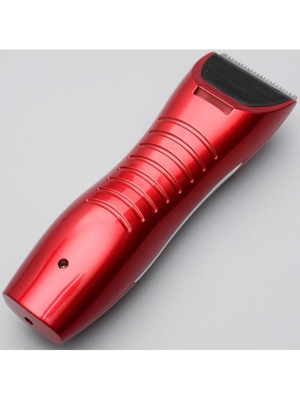 Машинка для стрижки Pet Clipper электрическая, 3 Вт, красная