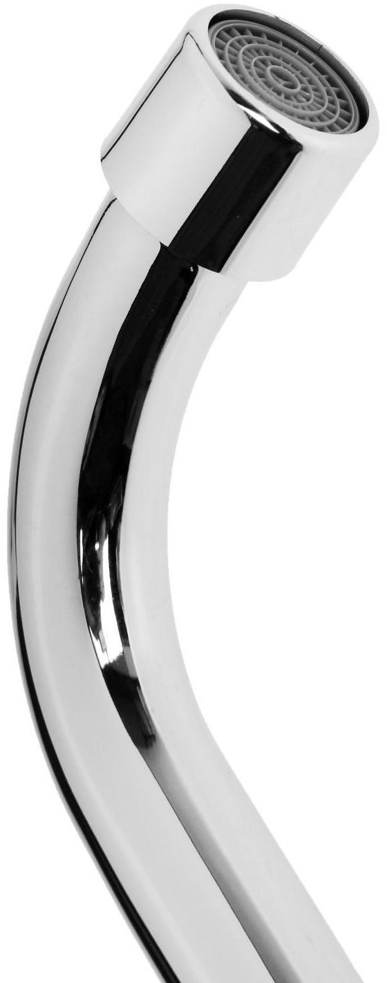 Излив для смесителя Accoona А7135S, изогнутый, 35 см