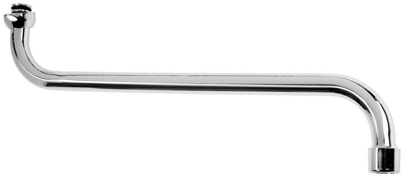 Излив для смесителя Accoona А7135S, изогнутый, 35 см