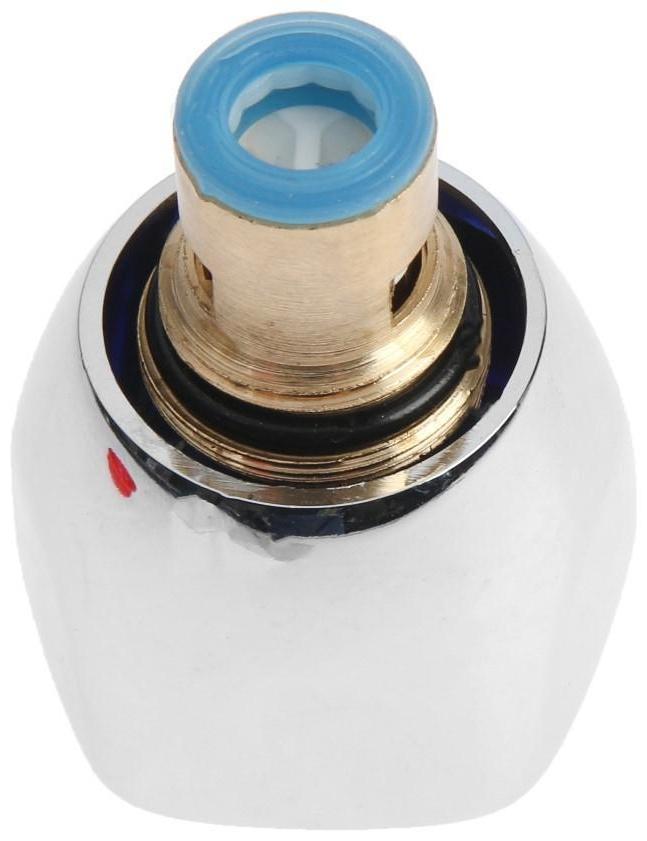 Маховик Accoona AH80, с кранбуксой, хром