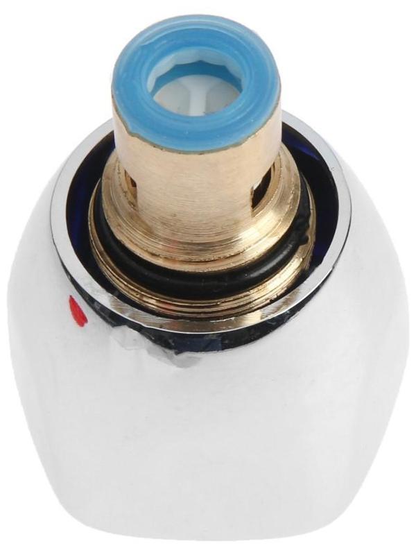 Маховик Accoona AH80, с кранбуксой, хром