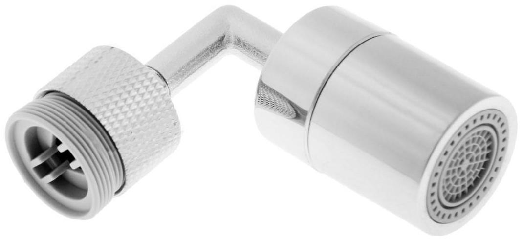 Аэратор универсальный Accoona A464-11, для смесителя, поворотный,  двухрежимный