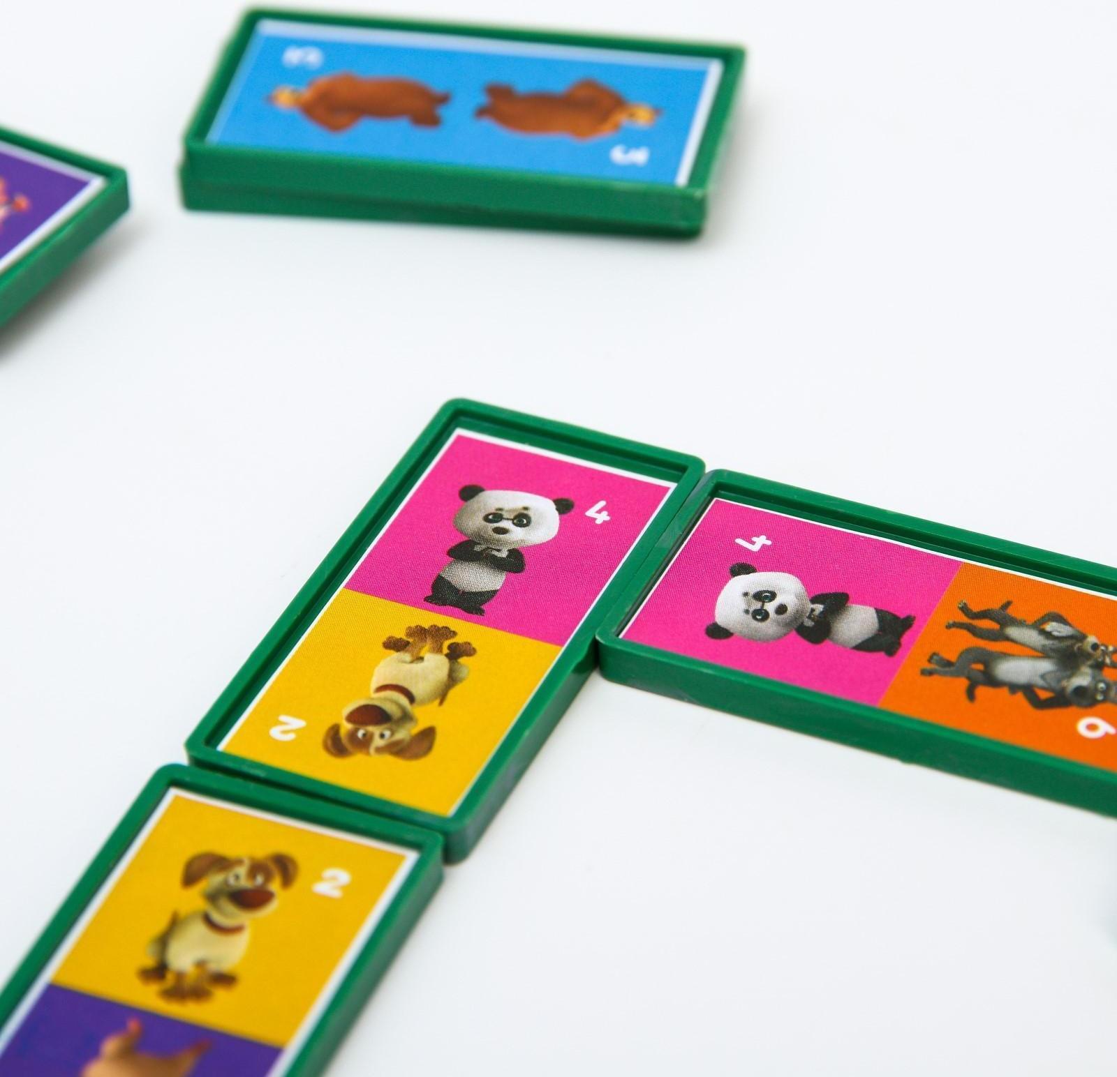 Домино «Маша и Медведь», 28 деталей