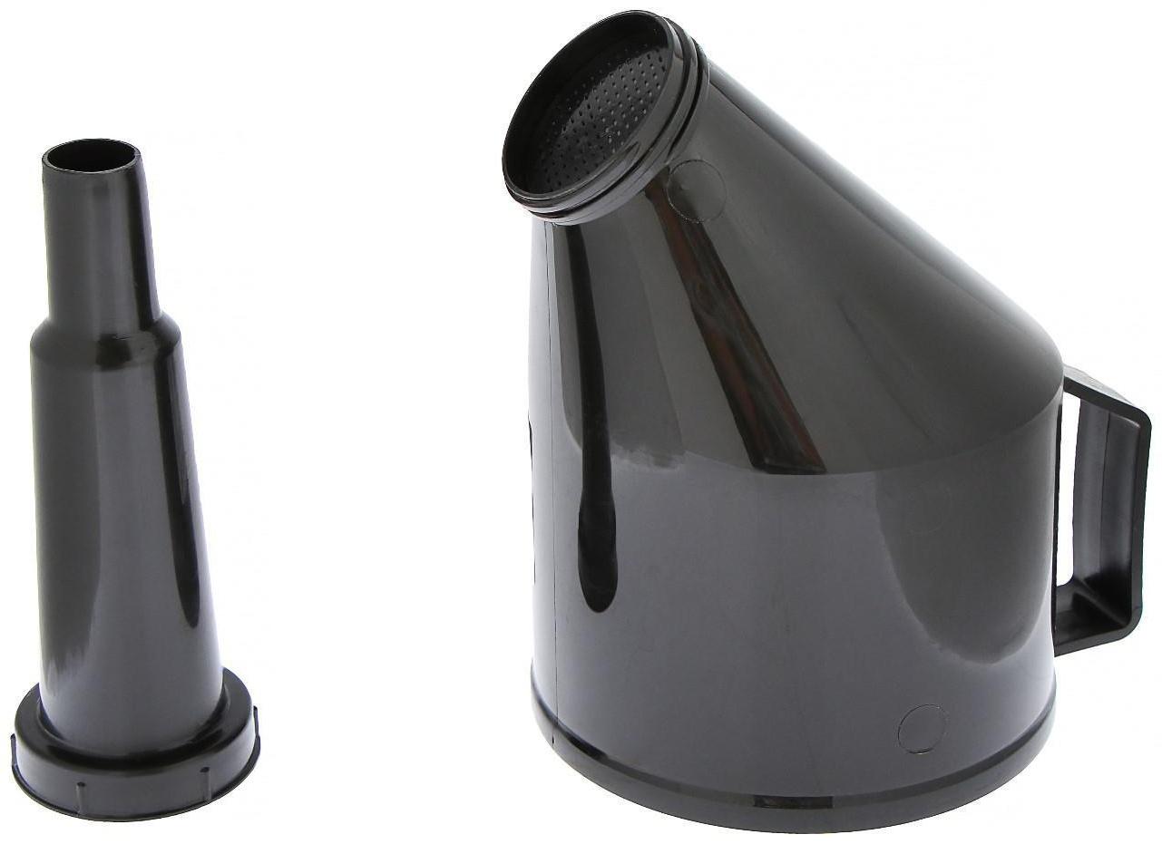 Воронка для ГСМ Топ Авто, с фильтром, разборная, d 11,5 см, h носика 13,2 см МИКС