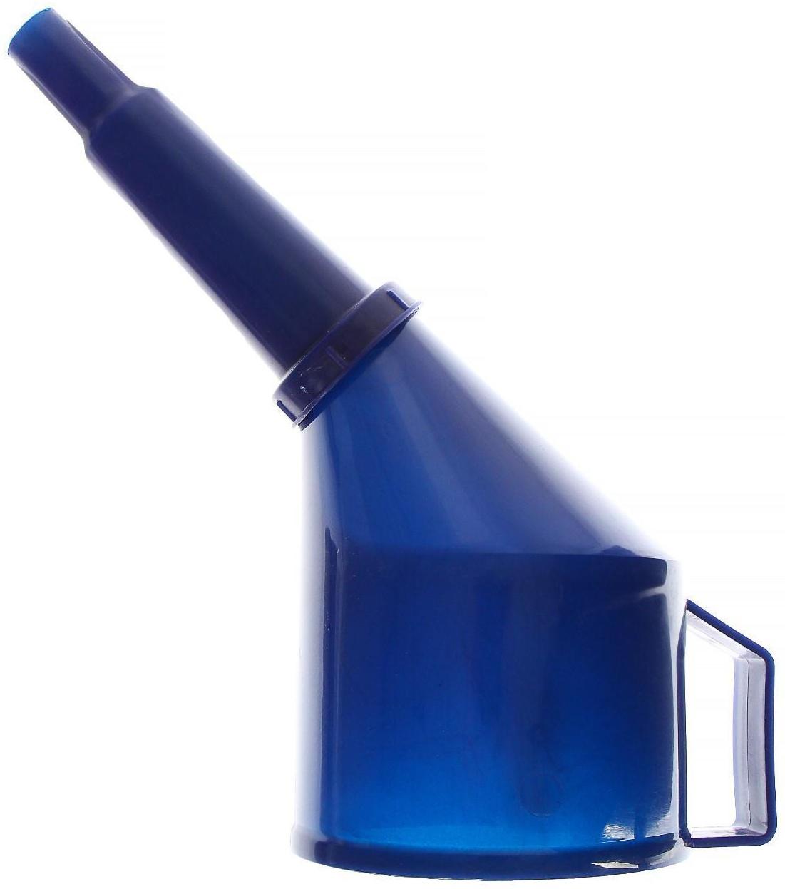 Воронка для ГСМ Топ Авто, с фильтром, разборная, d 11,5 см, h носика 13,2 см МИКС