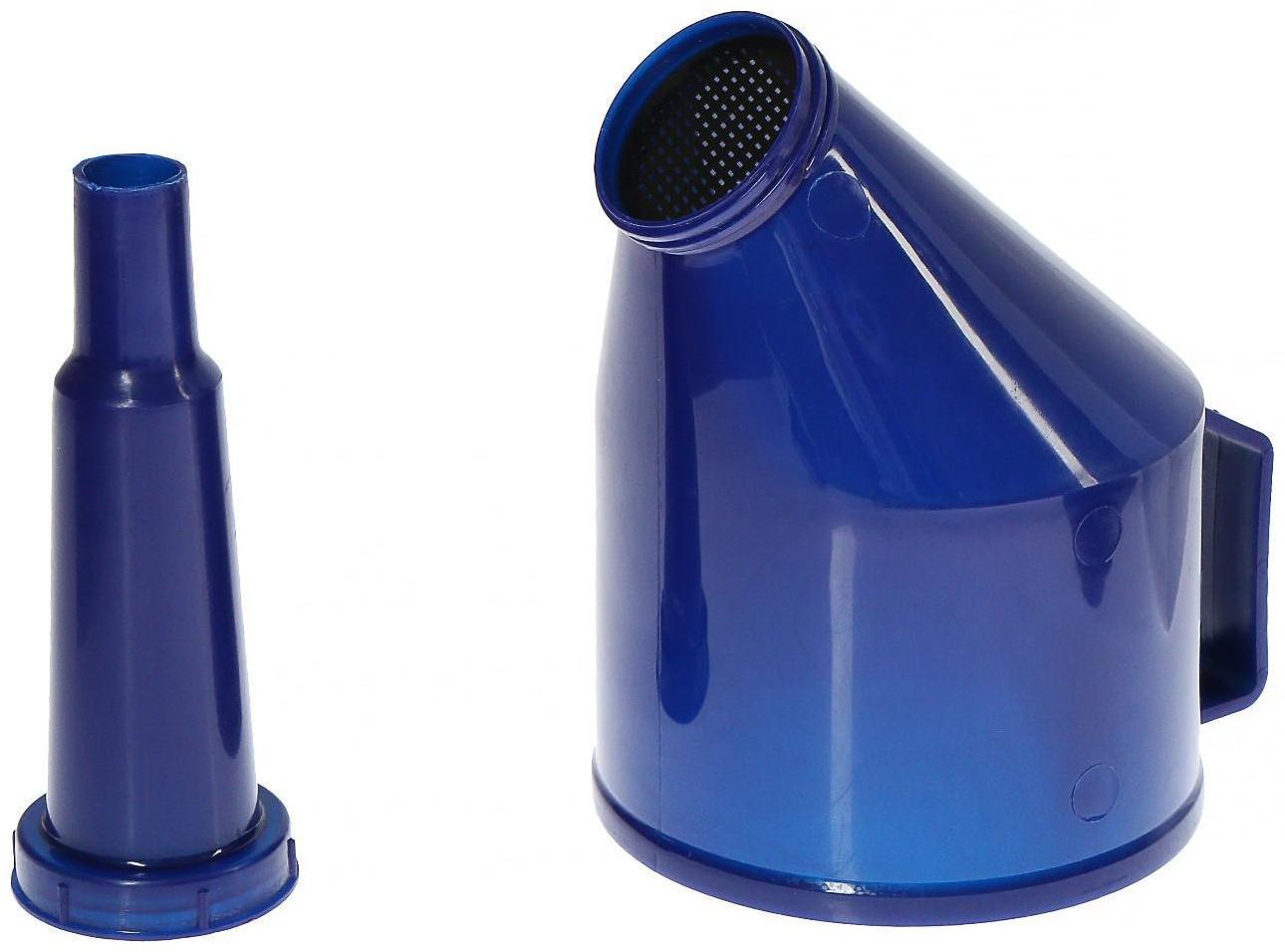 Воронка для ГСМ Топ Авто, с фильтром, разборная, d 11,5 см, h носика 13,2 см МИКС
