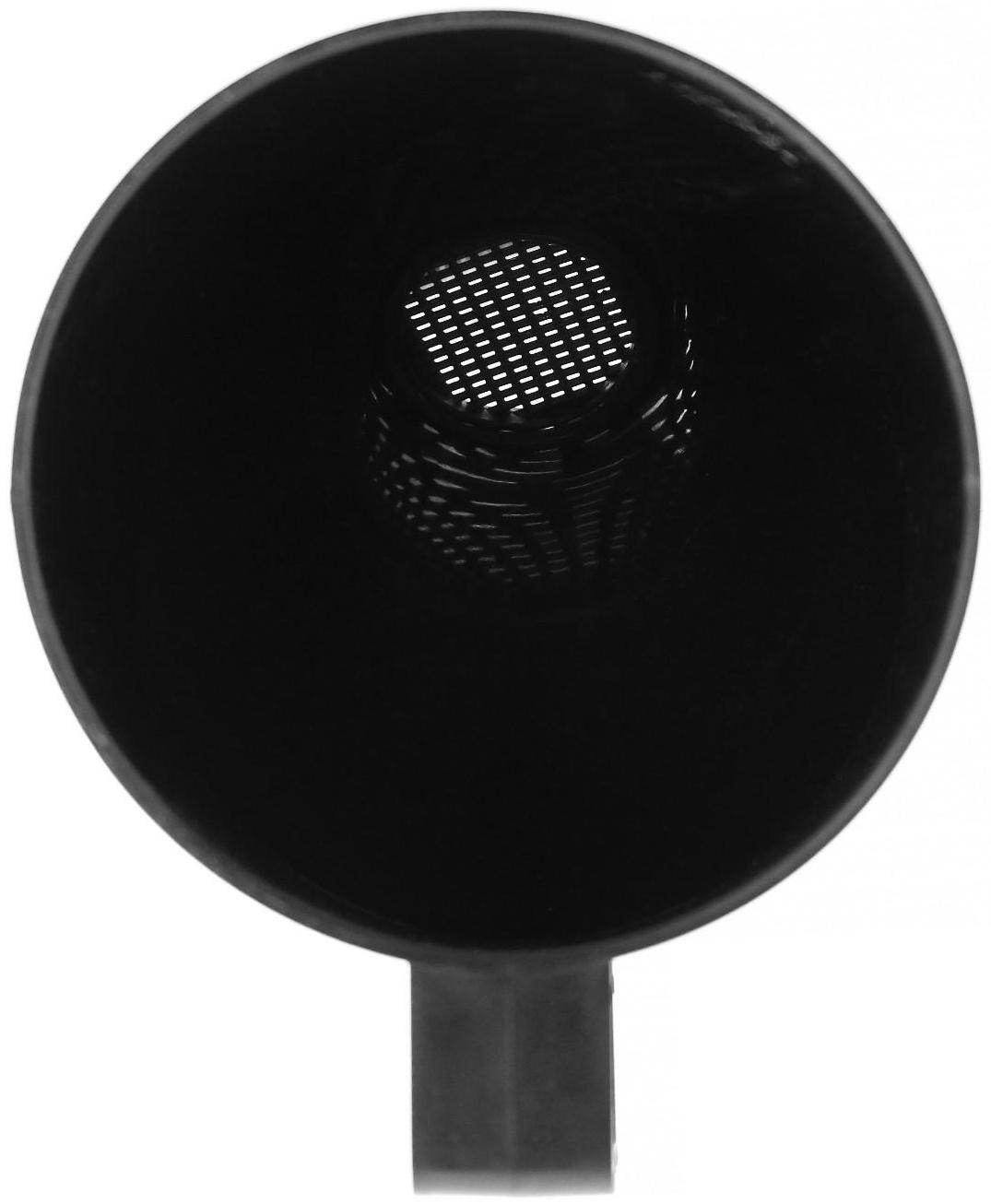 Воронка для ГСМ Топ Авто, с фильтром, разборная, d 11,5 см, h носика 13,2 см МИКС