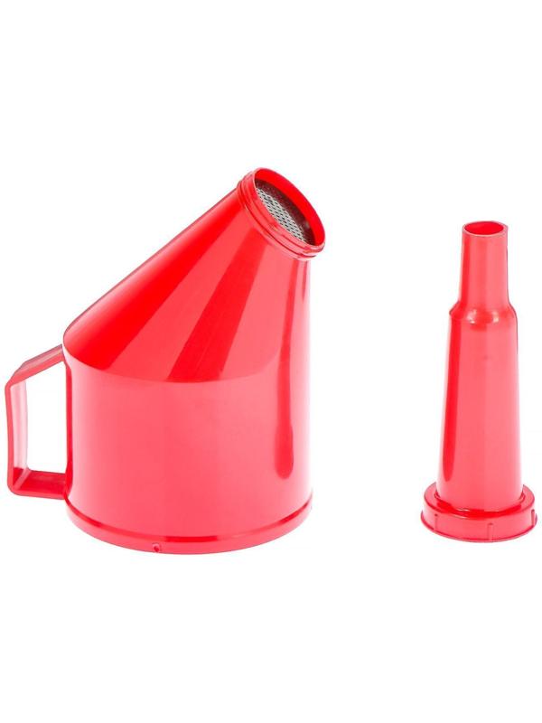 Воронка для ГСМ Топ Авто, с фильтром, разборная, d 11,5 см, h носика 13,2 см МИКС