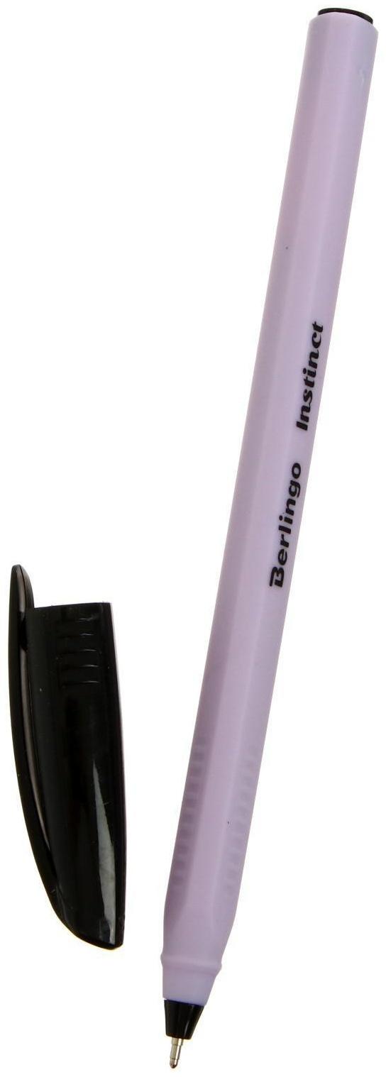 Ручка шариковая Berlingo Instinct, 0,7мм, синяя, корпус микс