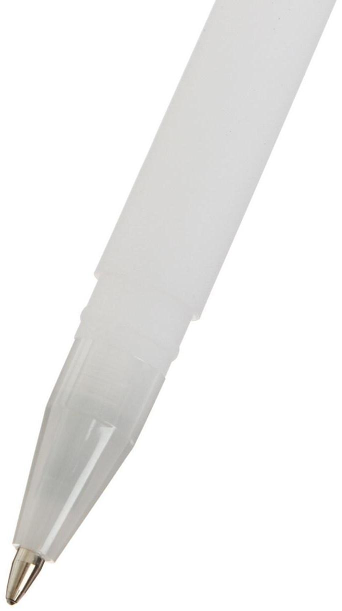 Ручка гелевая Berlingo Brilliant Pastel, 0,8 мм, пастель белая