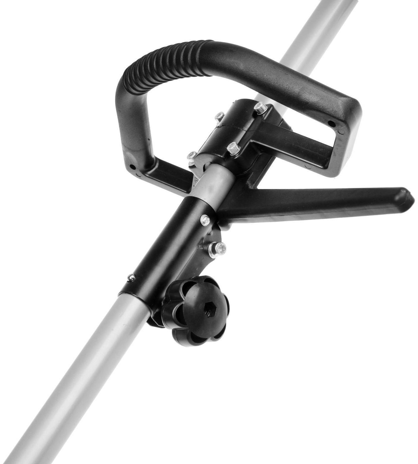 Электротриммер ТУНДРА, разборная штанга, катушка полуавтомат и диск, скос 400 мм, 1200 Вт