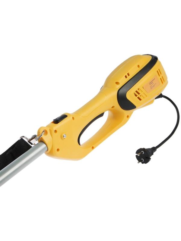 Электротриммер ТУНДРА, разборная штанга, катушка полуавтомат и диск, скос 400 мм, 1200 Вт