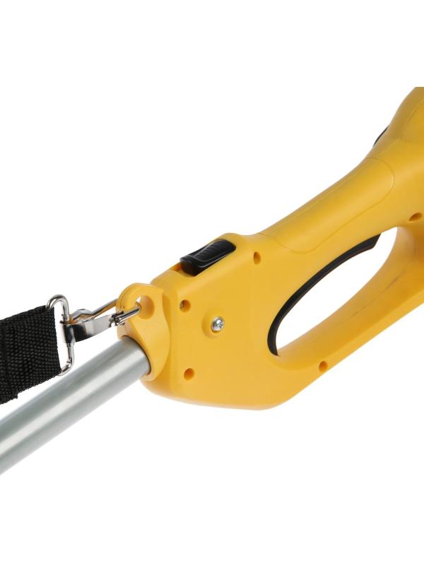 Электротриммер ТУНДРА, разборная штанга, катушка полуавтомат и диск, скос 400 мм, 1200 Вт