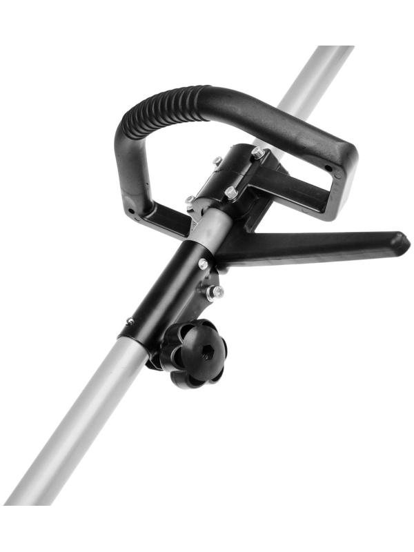 Электротриммер ТУНДРА, разборная штанга, катушка полуавтомат и диск, скос 400 мм, 1200 Вт