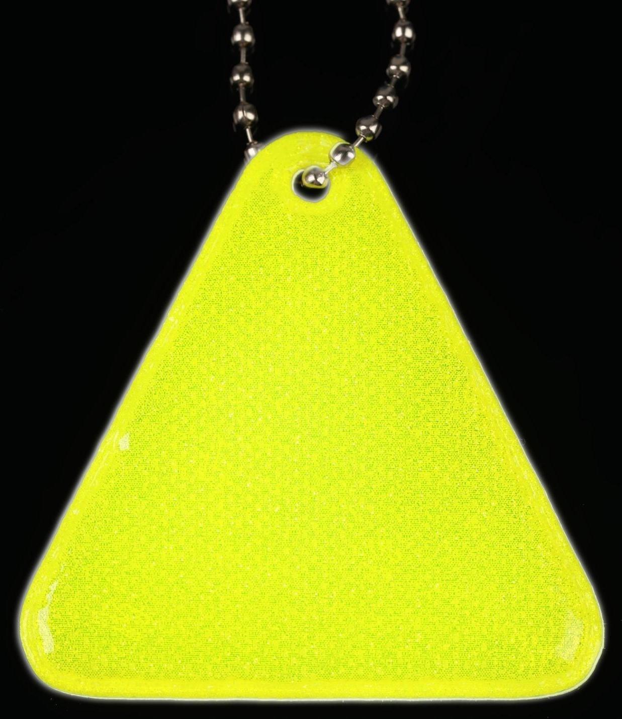 Светоотражающий элемент «Треугольник», 5 × 5 см, цвет МИКС