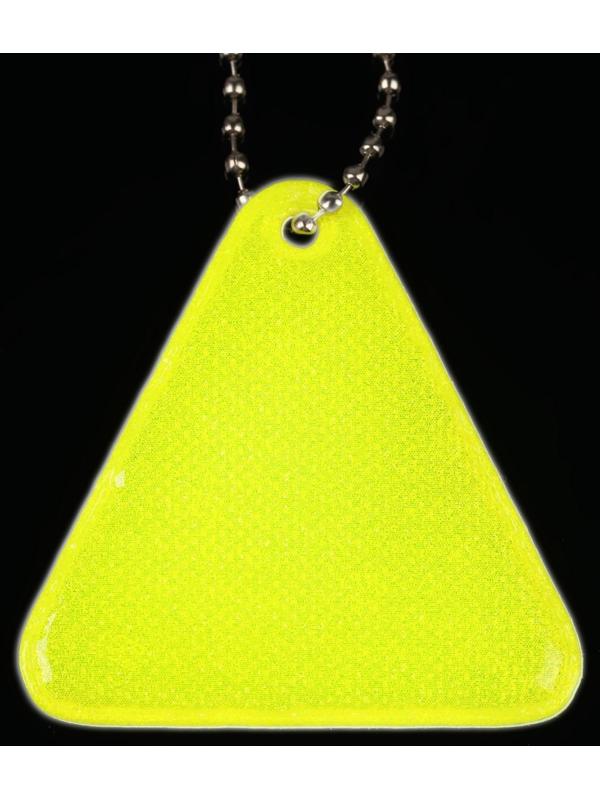 Светоотражающий элемент «Треугольник», 5 × 5 см, цвет МИКС