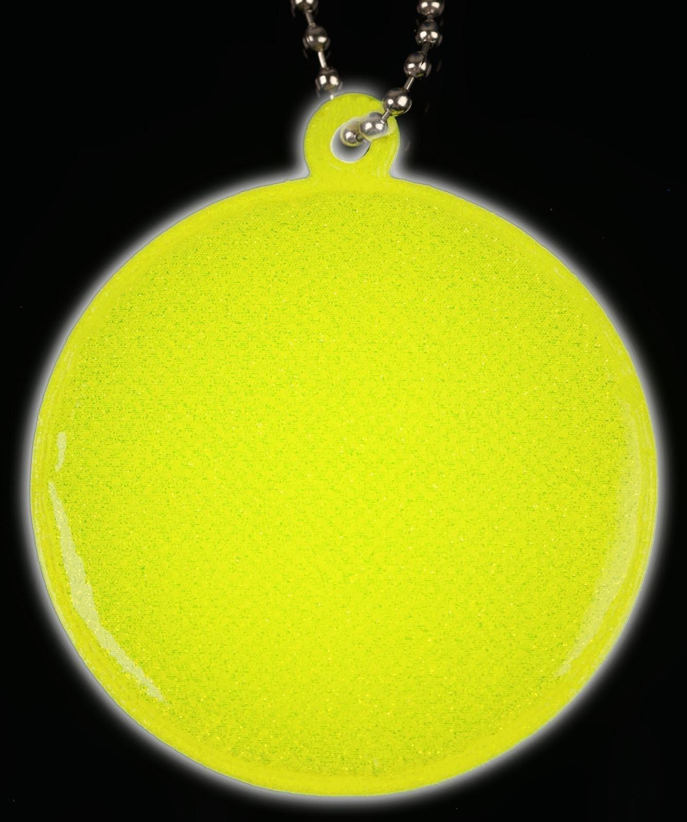 Светоотражающий элемент «Круг», d = 5 см, цвет МИКС