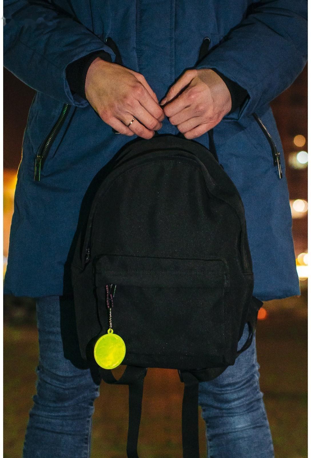 Светоотражающий элемент «Круг», d = 5 см, цвет МИКС