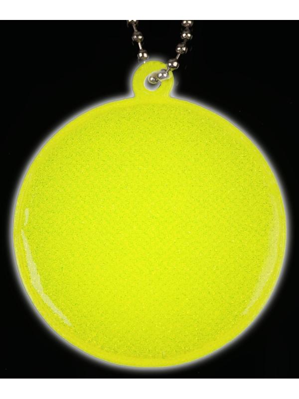 Светоотражающий элемент «Круг», d = 5 см, цвет МИКС