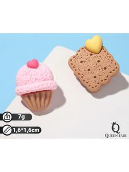 Серьги пластик 