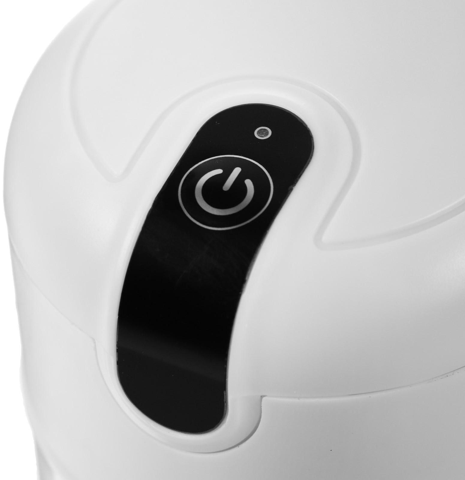 Блендер LuazON LBR-03, портативный, 37 Вт, 0.2 л, от USB, белый