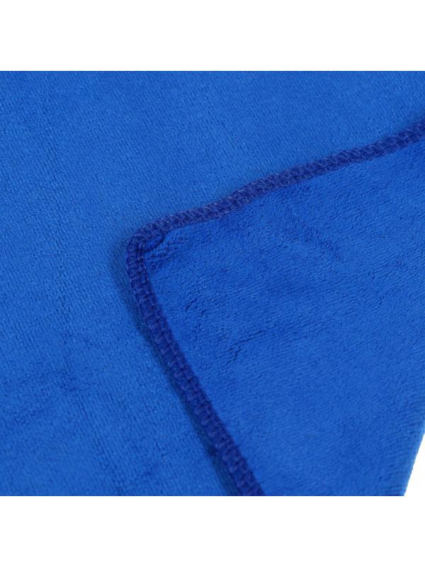 Салфетка для автомобиля Grand Caratt, микрофибра, 350 г/м², 30 х 70 см. синий