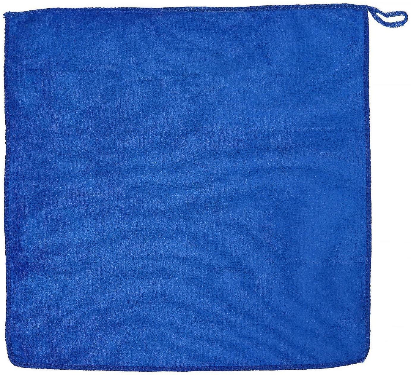 Салфетка для автомобиля Grand Caratt, микрофибра, 350 г/м², 40 х 40 см. синий