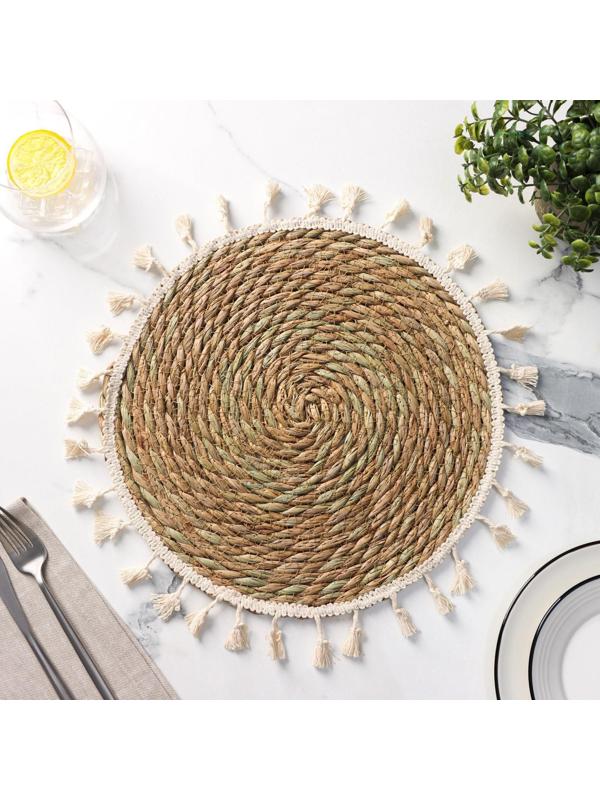 Салфетка сервировочная на стол Доляна «Фина», d=30 см