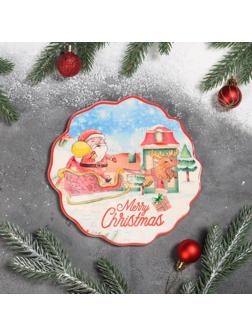 Подставка под горячее Доляна «Зимний праздник», 18×17,4 см