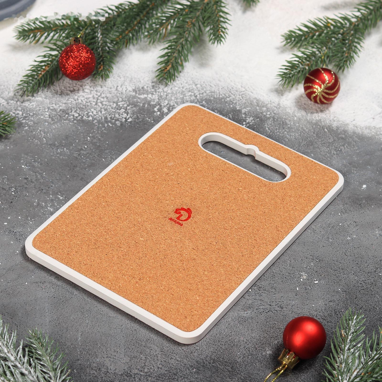 Подставка под горячее Доляна «Зимний праздник», 20×15 см