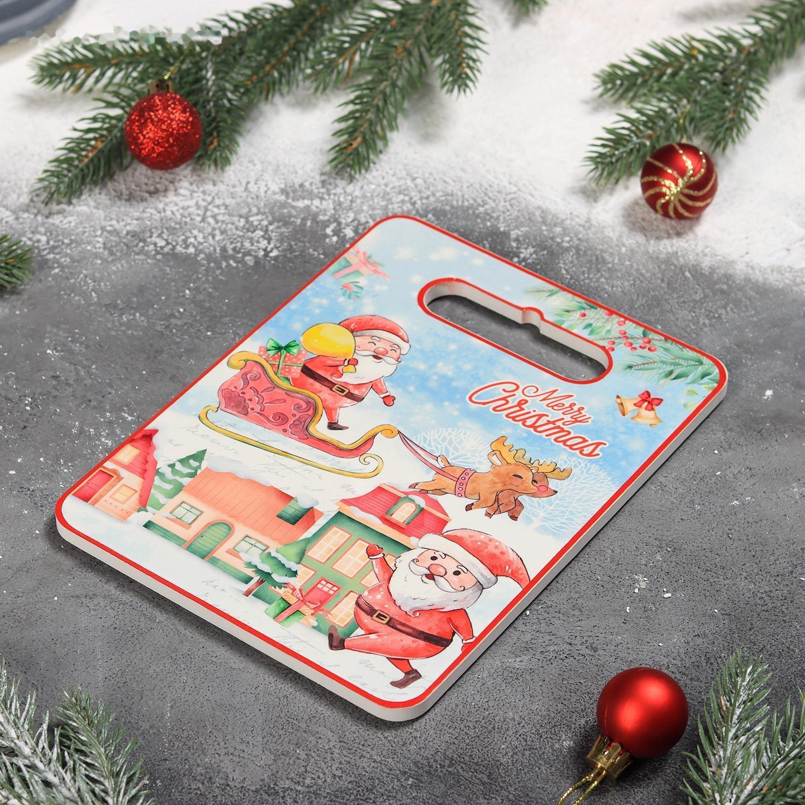 Подставка под горячее Доляна «Зимний праздник», 20×15 см