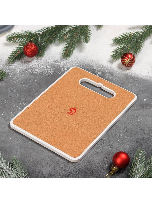 Подставка под горячее Доляна «Зимний праздник», 20×15 см