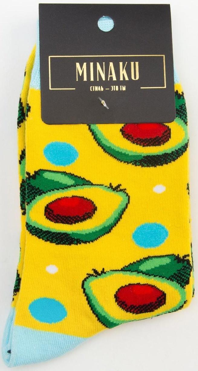 Носки MINAKU «Авокадо», размер 36-39 (23-25 см)