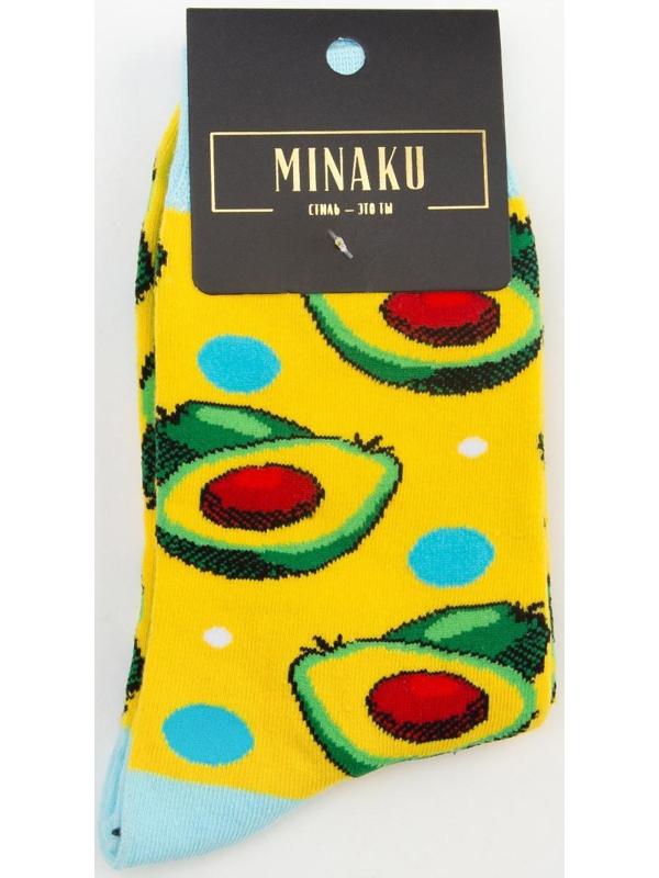 Носки MINAKU «Авокадо», размер 36-39 (23-25 см)