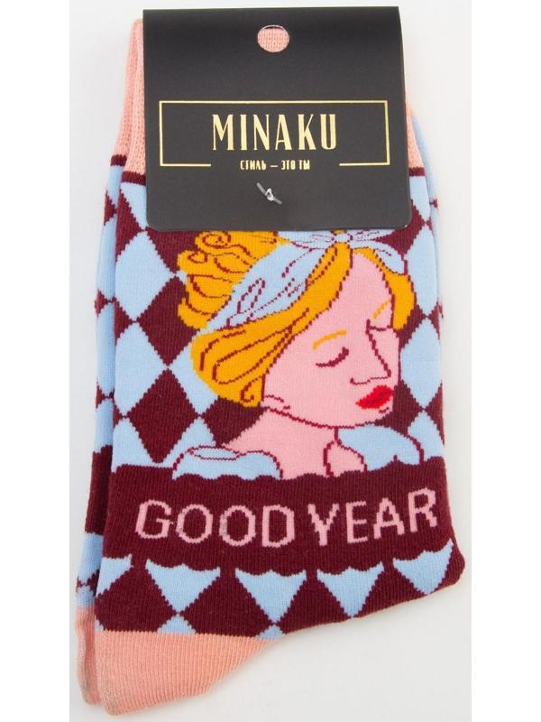 Носки MINAKU «Good year», размер 36-39 (23-25 см)