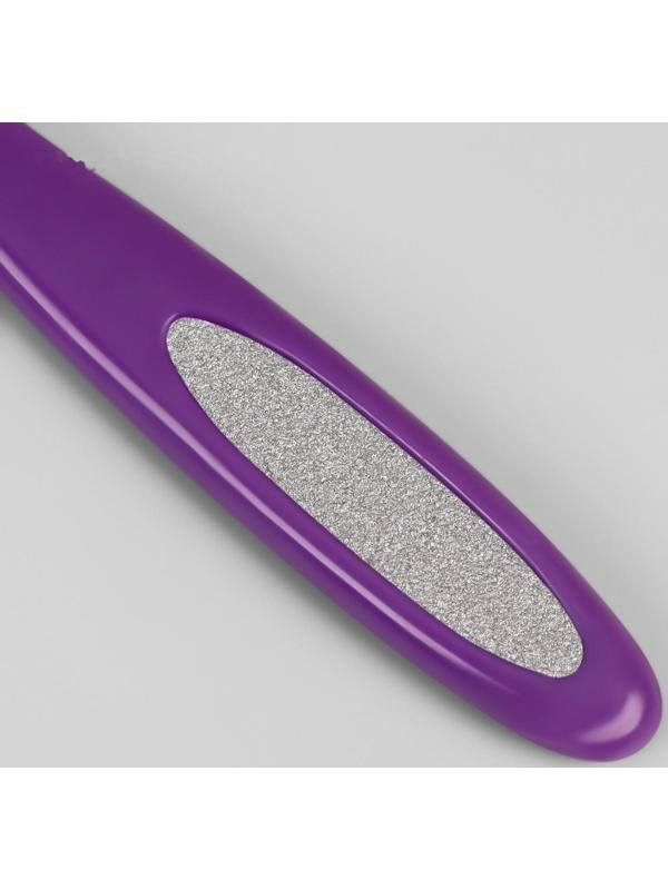 Триммер для кутикулы, с пилочкой, 10,5 см, цвет МИКС