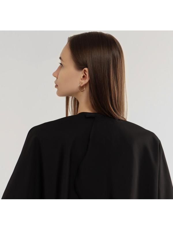 Пеньюар парикмахерский, цвет чёрный